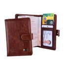 PU Leather Hasp Passport Cover Wallet Women Cards Credit Case Travel Document Covers Russia Men Passports Organizer Holder Pouch
