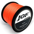 JOF 8 Strands 1000M 500M 300M PE Braided Multifilament Fishing Line Japan Multicolour Fishing Weave Extreme Super Strong