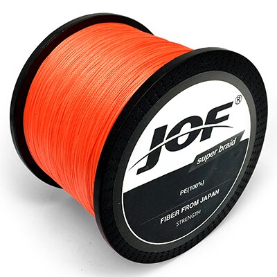 JOF 8 Strands 1000M 500M 300M PE Braided Multifilament Fishing Line Japan Multicolour Fishing Weave Extreme Super Strong