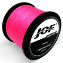JOF 8 Strands 1000M 500M 300M PE Braided Multifilament Fishing Line Japan Multicolour Fishing Weave Extreme Super Strong