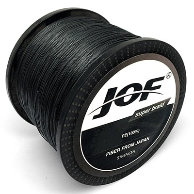 JOF 8 Strands 1000M 500M 300M PE Braided Multifilament Fishing Line Japan Multicolour Fishing Weave Extreme Super Strong