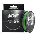 JOF 8 Weaves Multifilament Fishing Line 150M 300M 500M 8 Strands Braided Fishing Line PE Line 15 20 30 40 50 60 80 100LB