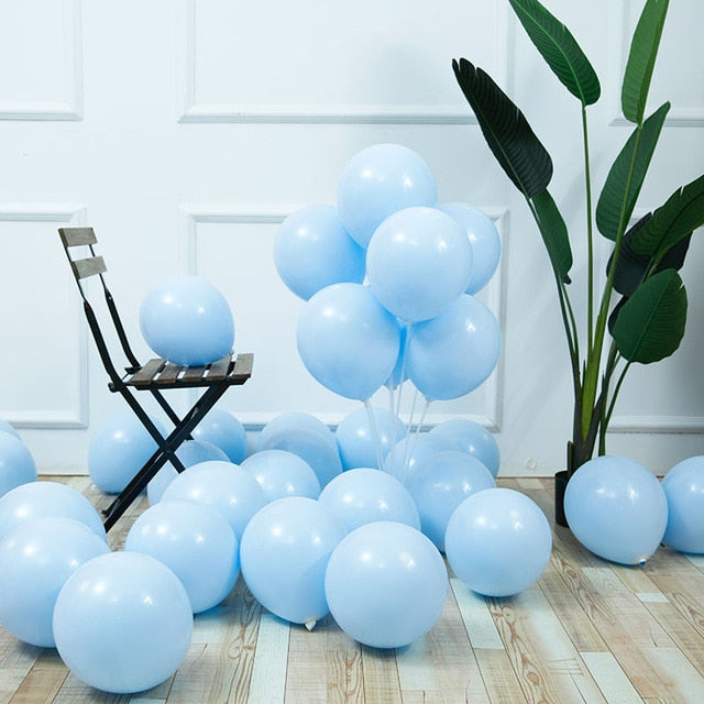10/30/50pcs Macarons Latex Balloons Pastel Candy Wedding Party Birthday Decoration Balloons Baby Shower Decor Air Globos