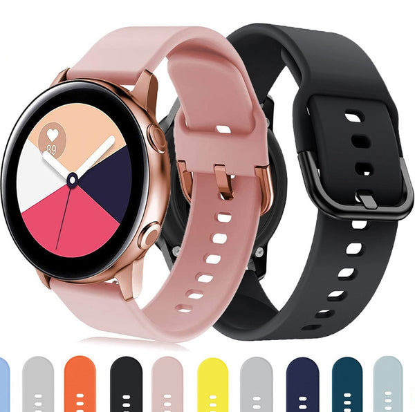 20mm Watch Strap For Samsung Galaxy Watch Active 2 40mm 44mm Band Gear sport wrist bracelet watchband samsung galaxy watch 42mm