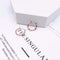 2020 Vintage Gold Color Metal Ball Hoop Earrings Korean Style Hollow Out Statement Earrings for Women Fashion Party Jewelry