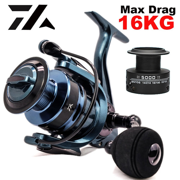 High Quality 14+1BB Double Spool  Fishing Reel 5.5:1 4.7:1 Gear Ratio High Speed Spinning Reel Casting reel Carp For Saltwater
