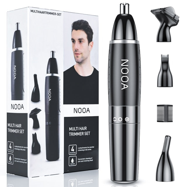 4 IN 1Nose and ear trimmer for Men hair removal nose clipper cut haircut shaver machine razor epilator Clipper nariz tondeuse