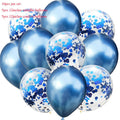 10pcs/lot Glitter Confetti Latex Balloons Romantic Wedding Decoration Baby Shower Birthday Party Decor Clear Air Balloons