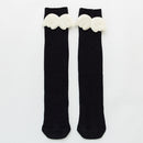 New Baby Girls Socks Angel Wing Toddlers Girl Long Soft Cotton Children Sock Solid Kids 0-8 Years Knee High Socks