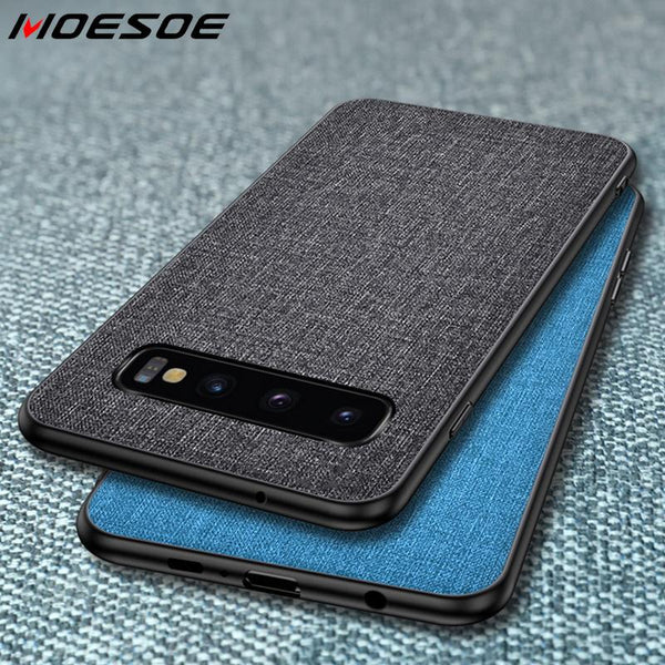 Fabric Cloth Case For Samsung Galaxy S10 5G Lite S21 S9 S8 Plus Note 20 Ultra S20 FE A51 A71 A21S A12 A52 A72 Slim Hard Cover