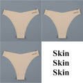 3PCS/Set Women Seamless Lingerie Female Thongs Sexy Underwear Woman Invisible Low-Rise Underpant Women's Panties Bikini Briefs
