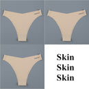 3PCS/Set Women Seamless Lingerie Female Thongs Sexy Underwear Woman Invisible Low-Rise Underpant Women's Panties Bikini Briefs