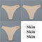3PCS/Set Women Seamless Lingerie Female Thongs Sexy Underwear Woman Invisible Low-Rise Underpant Women's Panties Bikini Briefs