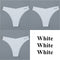 3PCS/Set Women Seamless Lingerie Female Thongs Sexy Underwear Woman Invisible Low-Rise Underpant Women's Panties Bikini Briefs