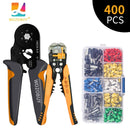 Multifunctional Wire Stripper Crimping Tool Kit - HSC8 6-6/6- 4A Pliers ,Self-Adjusting 8 Inch Cutter Crimper,For Tube Terminal