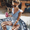 2021 Sexy One Piece Swimsuit Push Up Swimwear Women Striped Monokini Vintage Print Swimsuit Female Bodysuit Beach Bathing Suit