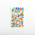 Mohamm 1Pc Animal Friends Series Stickers Decoration Scrapbooking Paper Creative Stationary School Supplies