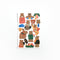 Mohamm 1Pc Animal Friends Series Stickers Decoration Scrapbooking Paper Creative Stationary School Supplies