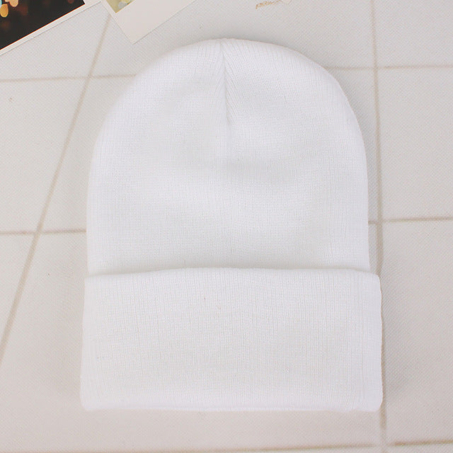 2021 New Winter Hats for Women Men Beanies Knitted Solid Cool Hat Girls Autumn Female Beanie Warm Bonnet Casual Cap Wholesale