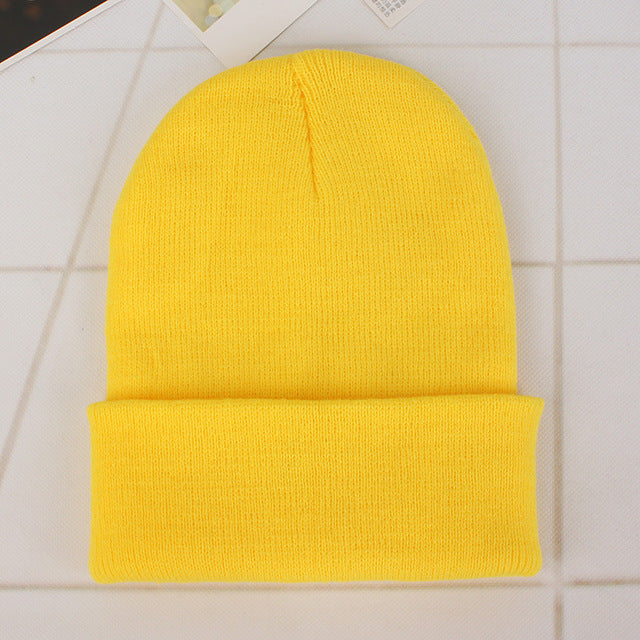 2021 New Winter Hats for Women Men Beanies Knitted Solid Cool Hat Girls Autumn Female Beanie Warm Bonnet Casual Cap Wholesale