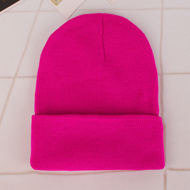 2021 New Winter Hats for Women Men Beanies Knitted Solid Cool Hat Girls Autumn Female Beanie Warm Bonnet Casual Cap Wholesale