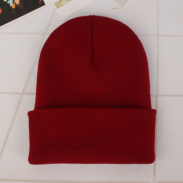 2021 New Winter Hats for Women Men Beanies Knitted Solid Cool Hat Girls Autumn Female Beanie Warm Bonnet Casual Cap Wholesale