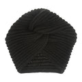 Women Autumn Winter Knot Bandana Turban Resuable Foldable Bonnet Hat Night Cap Sleep Head Cover Solid Color Headwrap Headscarf