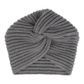 Women Autumn Winter Knot Bandana Turban Resuable Foldable Bonnet Hat Night Cap Sleep Head Cover Solid Color Headwrap Headscarf
