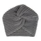 Women Autumn Winter Knot Bandana Turban Resuable Foldable Bonnet Hat Night Cap Sleep Head Cover Solid Color Headwrap Headscarf