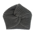 Women Autumn Winter Knot Bandana Turban Resuable Foldable Bonnet Hat Night Cap Sleep Head Cover Solid Color Headwrap Headscarf