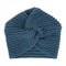 Women Autumn Winter Knot Bandana Turban Resuable Foldable Bonnet Hat Night Cap Sleep Head Cover Solid Color Headwrap Headscarf