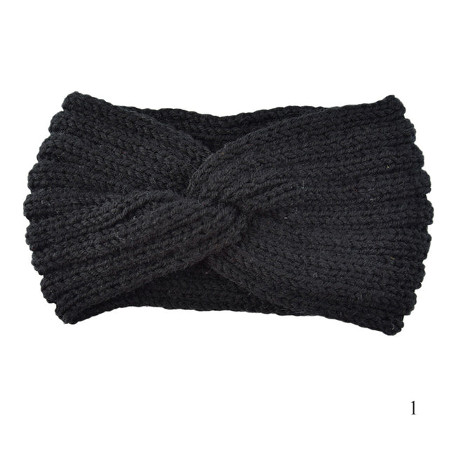 Women Autumn Winter Knot Bandana Turban Resuable Foldable Bonnet Hat Night Cap Sleep Head Cover Solid Color Headwrap Headscarf