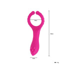 Penis Ring Cock Intense Clit Stimulation Silicone Tongue Vibrator Sex Fidget Toys For Couple Adults Products Delay Ejaculation