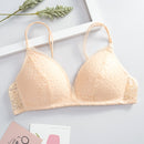 Women Bra Sexy Lace Bralette Floral Wireless Bra Female Underwear A B Cup Lingerie Soft Solid Color Fashion Brassiere
