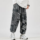 2021 Men's Harem Pants New Fashion Jogger Sweatpants Korean Man Loose Oversized Trousers Funny Streetwear Male Casual Pants 5XL