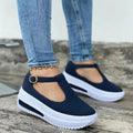 Summer Women's Sandals Vintage Wedge Shoes Woman Buckle Strap Straw Thick Bottom Flats Platform Sandals Flock Sandalias Mujer
