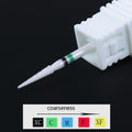 Ceramic Nail Drill Bit Milling Cutter for Electric Manicure Drill Bits Flame Corn Files for Pedicure Machine Polish Accessory