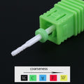 Ceramic Nail Drill Bit Milling Cutter for Electric Manicure Drill Bits Flame Corn Files for Pedicure Machine Polish Accessory