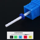 Ceramic Nail Drill Bit Milling Cutter for Electric Manicure Drill Bits Flame Corn Files for Pedicure Machine Polish Accessory
