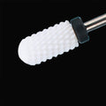 Ceramic Nail Drill Bit Milling Cutter for Electric Manicure Drill Bits Flame Corn Files for Pedicure Machine Polish Accessory