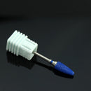 Ceramic Nail Drill Bit Milling Cutter for Electric Manicure Drill Bits Flame Corn Files for Pedicure Machine Polish Accessory