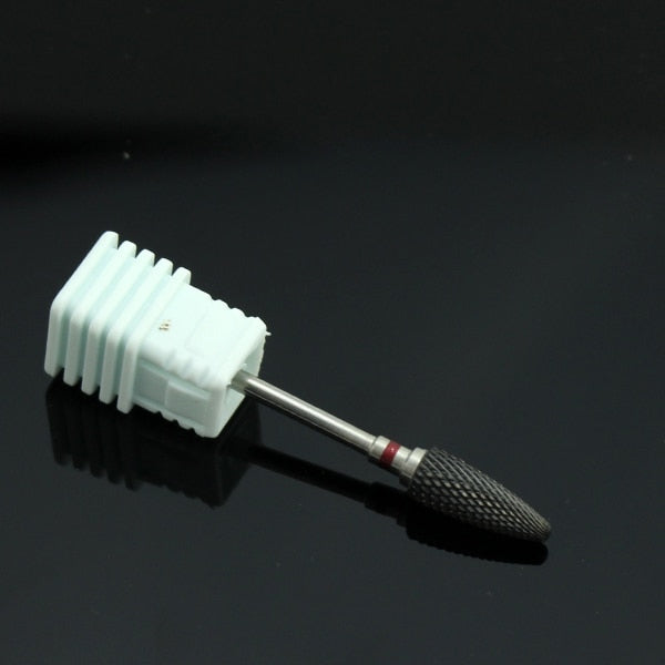 Ceramic Nail Drill Bit Milling Cutter for Electric Manicure Drill Bits Flame Corn Files for Pedicure Machine Polish Accessory