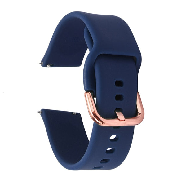 Replacement Watchbands For Samsung Galaxy Watch Active 2 Smart Watch Silicone Band Colorful Adjustable Sport Strap For Men Women