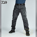 Fishing Pants Waterproof Fishing Clothes Hiking Multi-Pocket Durable Outdoor Hunting Men Pants Tactics Trousers Fishing Clothing