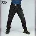 Fishing Pants Waterproof Fishing Clothes Hiking Multi-Pocket Durable Outdoor Hunting Men Pants Tactics Trousers Fishing Clothing