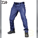 Fishing Pants Waterproof Fishing Clothes Hiking Multi-Pocket Durable Outdoor Hunting Men Pants Tactics Trousers Fishing Clothing