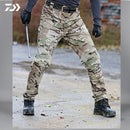 Fishing Pants Waterproof Fishing Clothes Hiking Multi-Pocket Durable Outdoor Hunting Men Pants Tactics Trousers Fishing Clothing