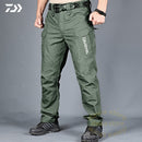 Fishing Pants Waterproof Fishing Clothes Hiking Multi-Pocket Durable Outdoor Hunting Men Pants Tactics Trousers Fishing Clothing