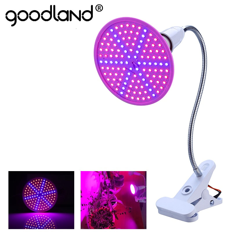Goodland Phytolamp Full Spectrum LED Grow Light E27 Phyto Lamp for Plants Plant Lamp for Seedlings Flower Fitolamp Grow Tent