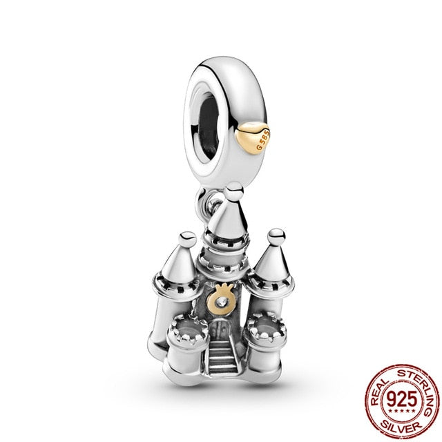 HOT SALE 925 Sterling Silver Colorful Coffee Ooke Series Beads Charms fit Original Pandora Bracelet Women Fashion DIY Jewelry